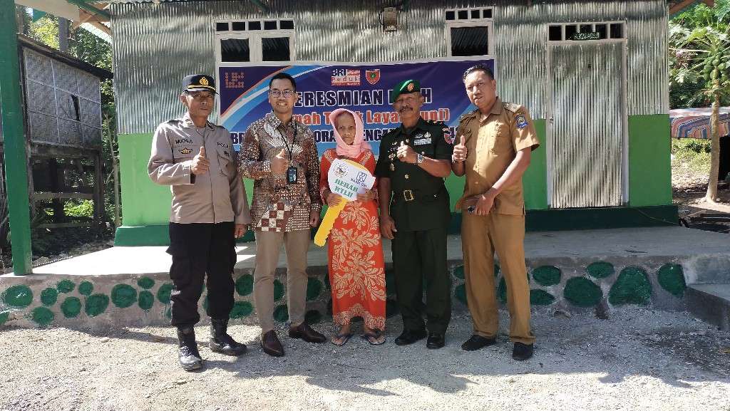 Pangdam XIV Hasanuddin Resmikan RLH yang Dibangun Satgas TMMD ke-116 Kodim 1425 Jeneponto