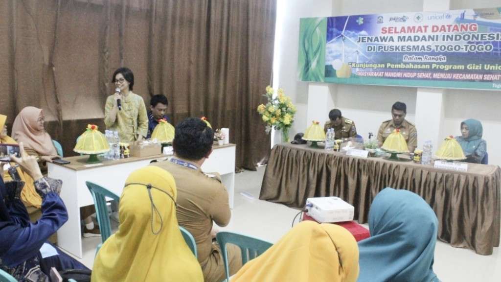 Jamu UNICEF dan Jenewa Madani, Puskesmas Togo-Togo Paparkan Inovasi Pencegahan Stunting