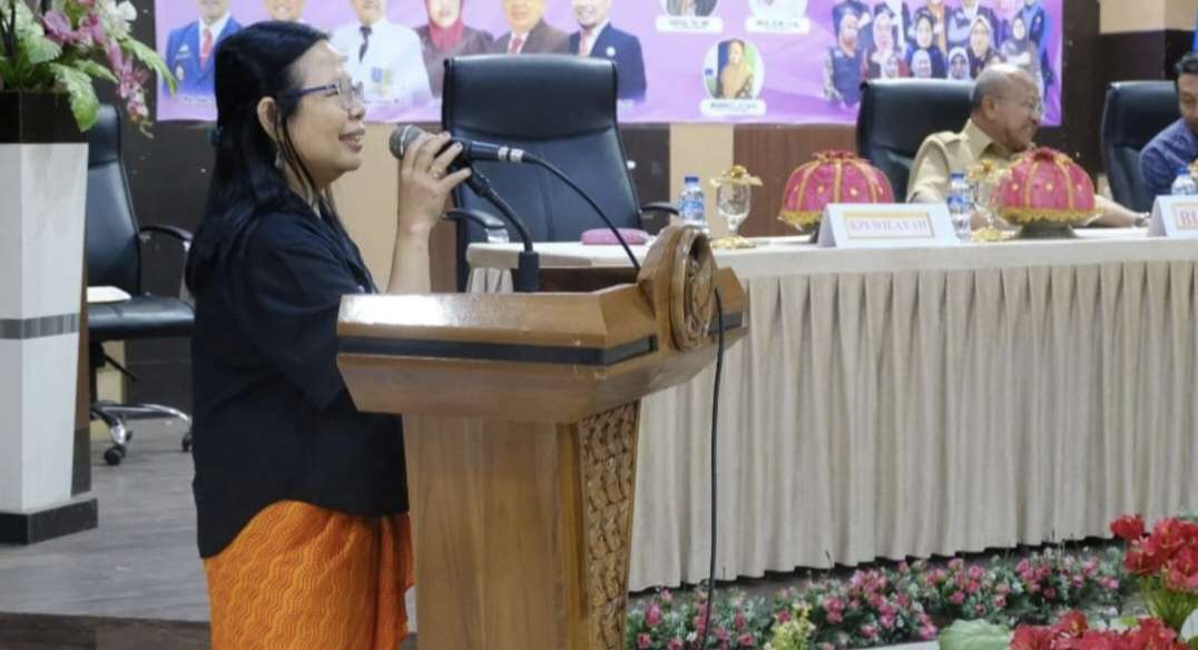 KPI Jeneponto Gelar Seminar Kepemiluan dan Konfercab III, Husnaeni Jasmine Terpilih Sekcab