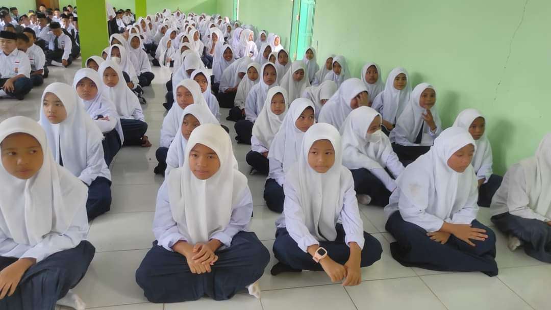 Matsama Serentak, 243 Peserta Didik Baru MTsN 2 Jeneponto Ikuti Pembukaan