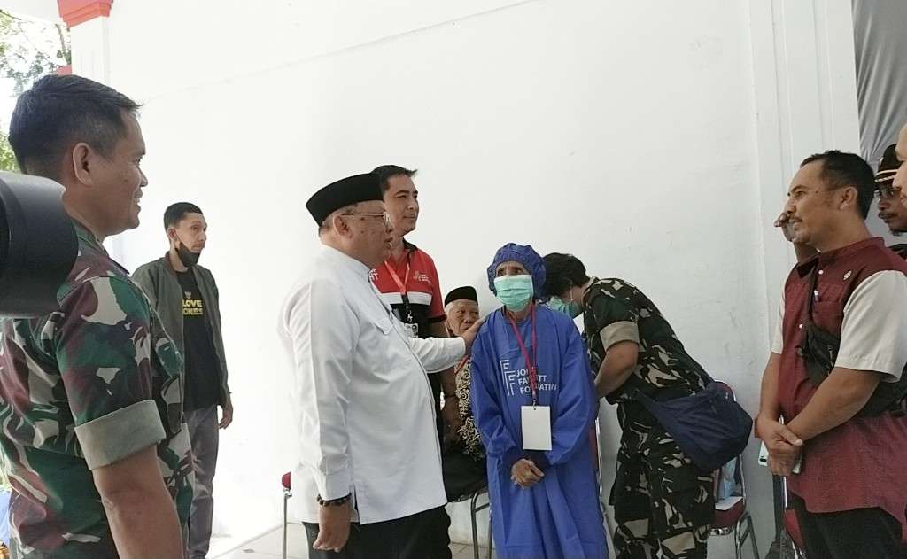 Hari Bhakti ke-76 TNI AU, Ribuan Warga Jeneponto Ikut Periksa Mata dan Operasi Katarak