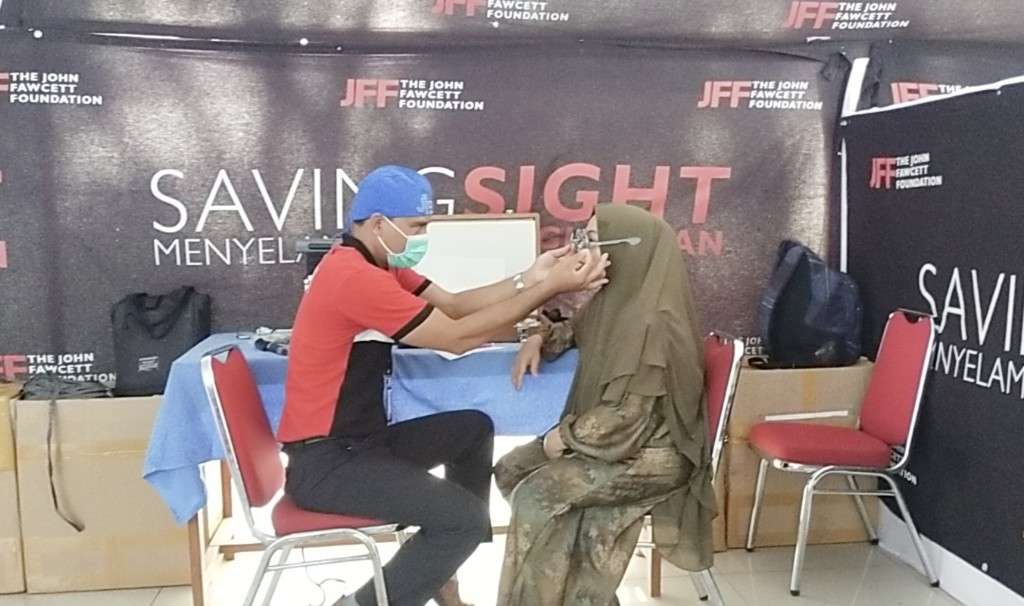 Hari Bhakti ke-76 TNI AU, Ribuan Warga Jeneponto Ikut Periksa Mata dan Operasi Katarak