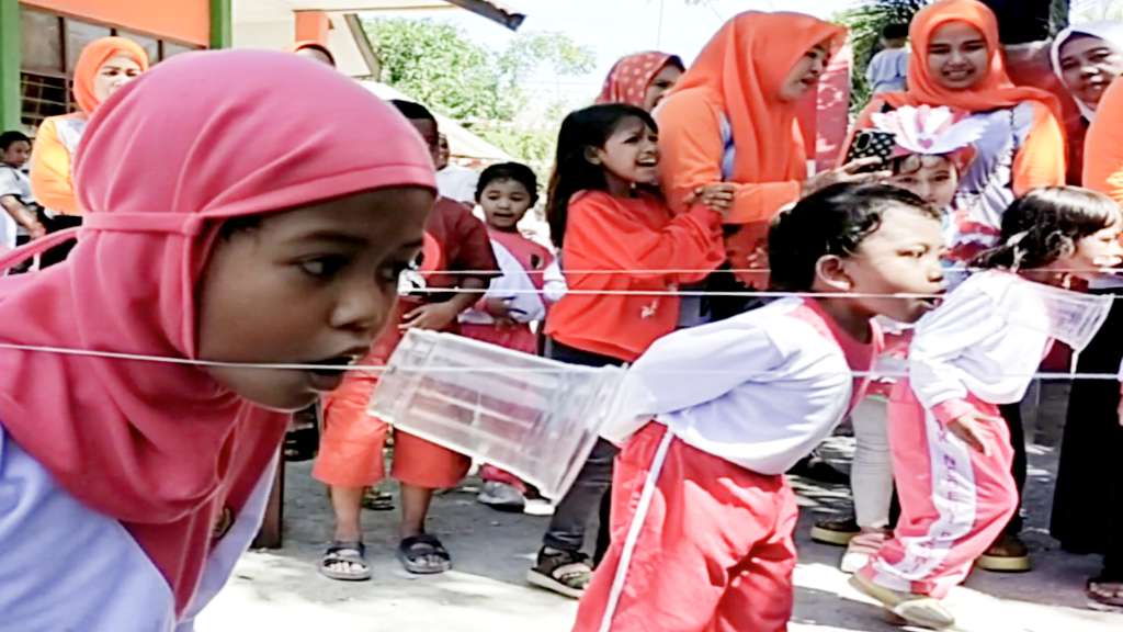 Meriahkan HUT ke-78 Kemerdekaan RI, Siswa TK Pembina Kabupaten Jeneponto Antusias Ikuti Lomba