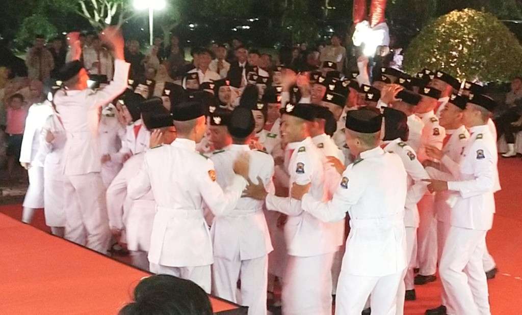 Bupati Jeneponto Angkat 75 Anggota Paskibraka Sebagai Duta Pelajar Anti Narkoba