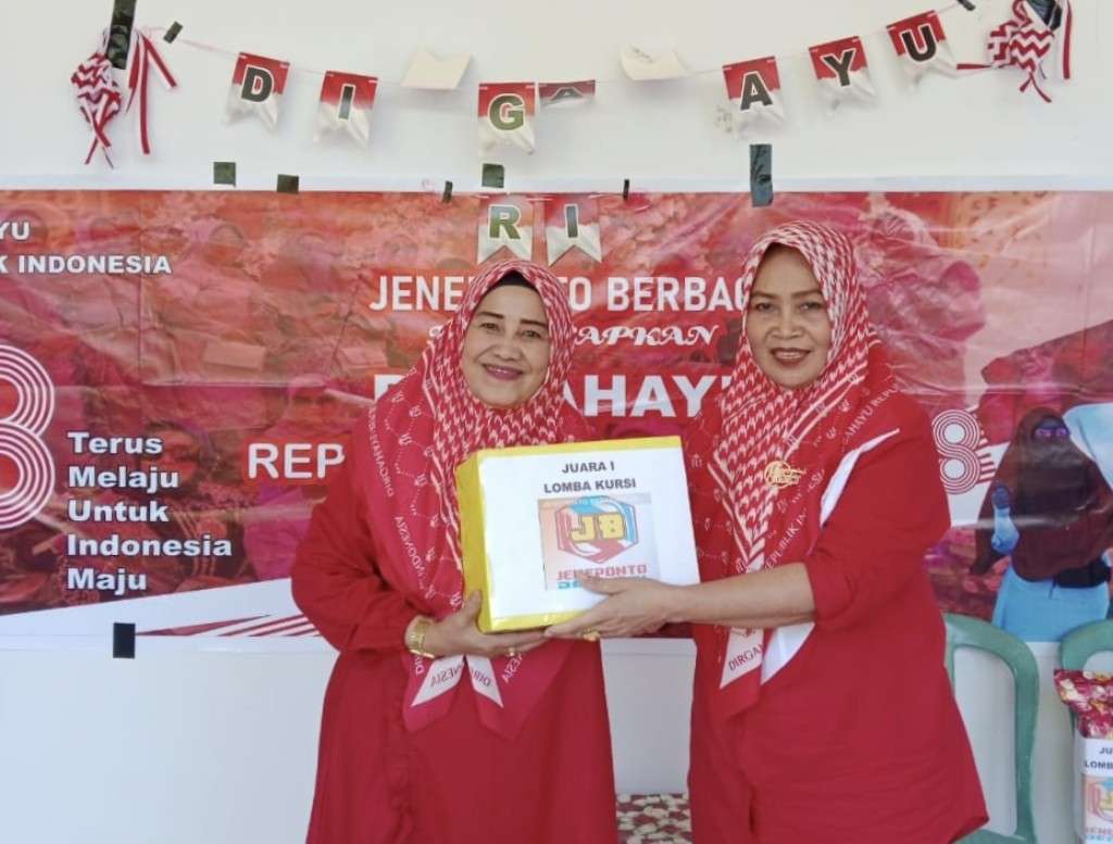 Serunya, Lomba HUT ke-78 Kemerdekaan RI yang Dilaksanakan Komunitas Jeneponto Berbagi