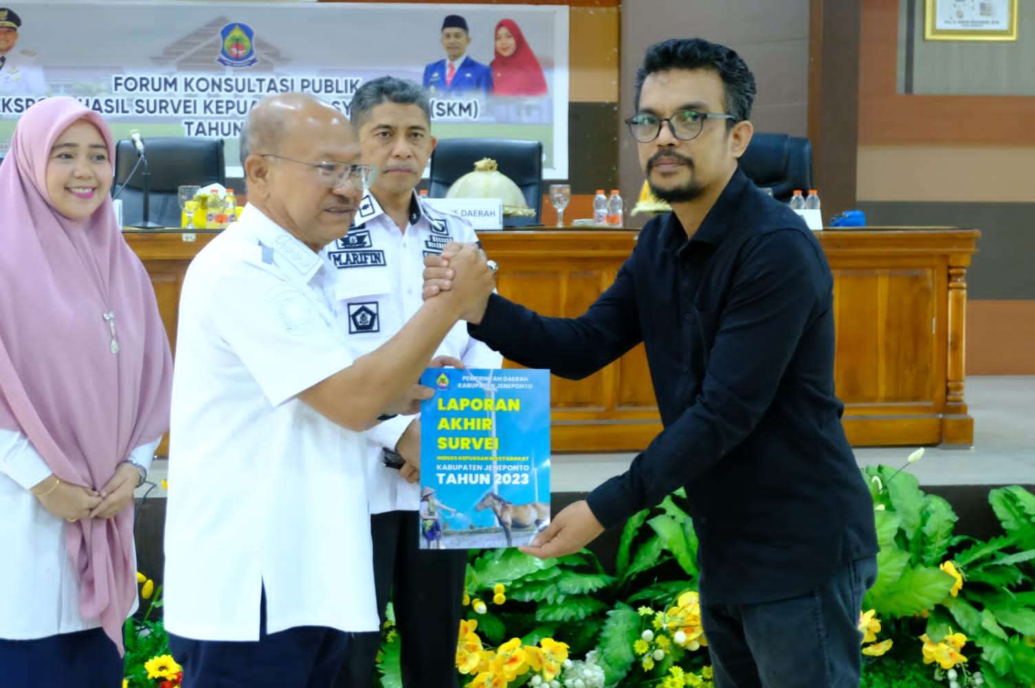 Begian Organisasi Setda Jeneponto Gelar Survei Kepuasan Masyarakat, Ini Indikatornya