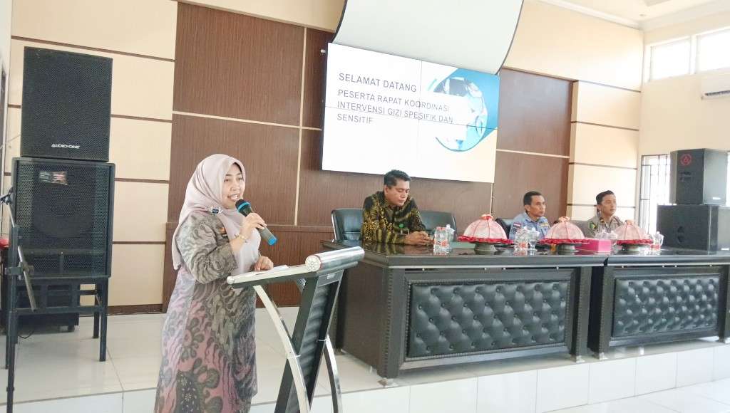 Pemkab Jeneponto Gelar Rapat Koordinasi Intervensi Gizi Spesifik dan Sensitif