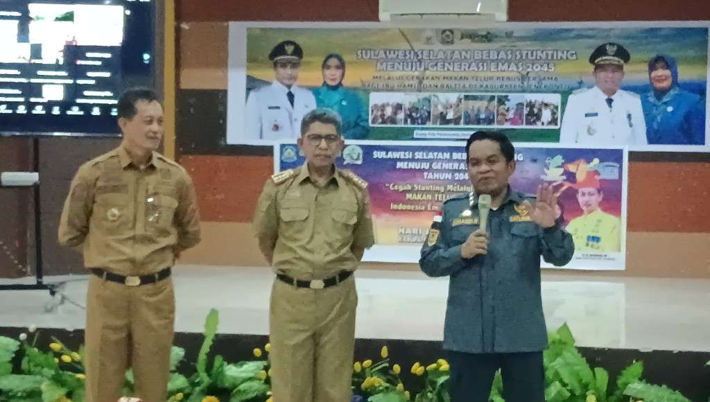 Wujudkan Program Gadis, Pemkab Jeneponto Kampanye Makan Telur Rebus