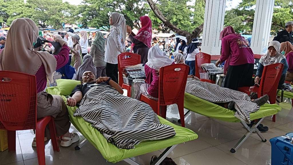 Dinkes dan RS Latopas Gelar Pemeriksaan Kesehatan Gratis dan Donor Darah di Momen Hari Jadi Jeneponto Ke-161