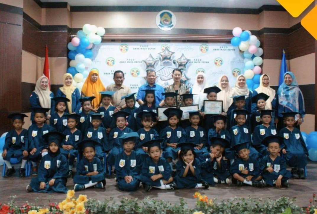 Pj Bupati Jeneponto dan Kabid PAUD Hadiri Penamatan PAUD Masa Depan
