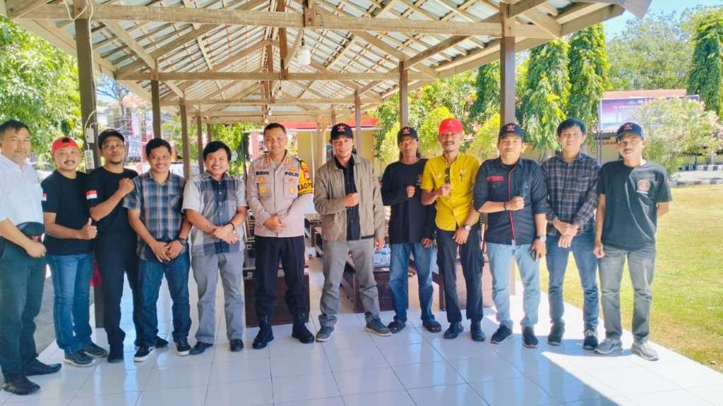 Inisiasi Pembentukan DPC GRIB Jaya, Sejumlah Pemuda Silaturahmi dengan Kapolres dan Dandim Jeneponto
