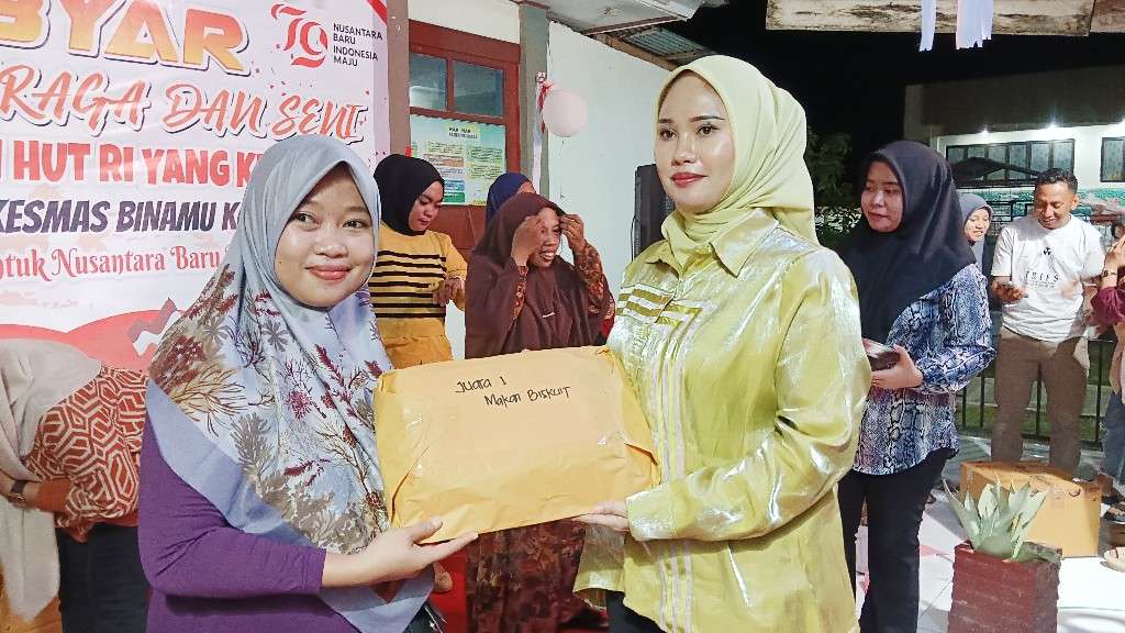 Semarak Peringatan HUT Ke-79 RI di Puskesmas Binamu Jeneponto