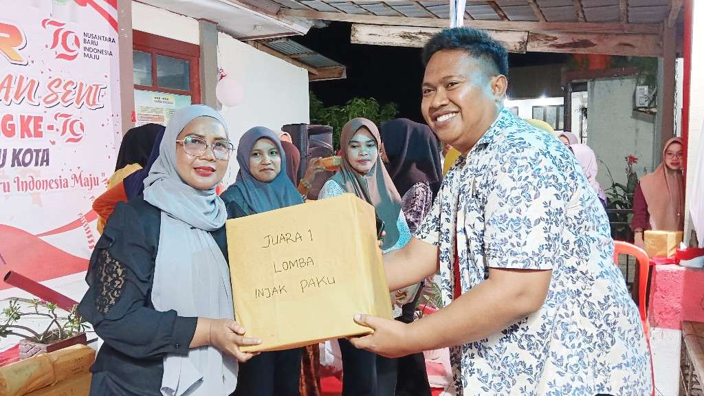 Semarak Peringatan HUT Ke-79 RI di Puskesmas Binamu Jeneponto
