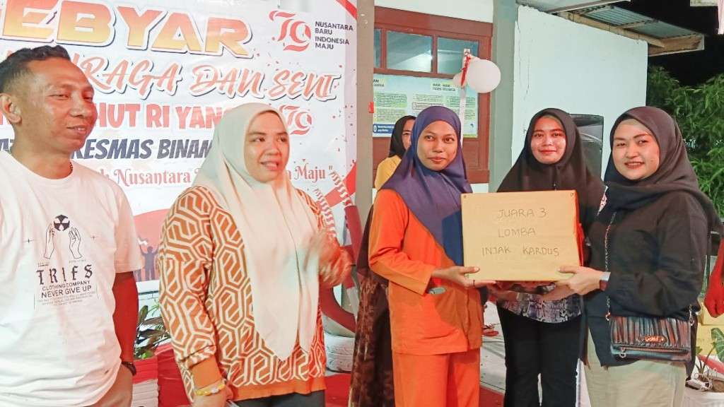 Semarak Peringatan HUT Ke-79 RI di Puskesmas Binamu Jeneponto