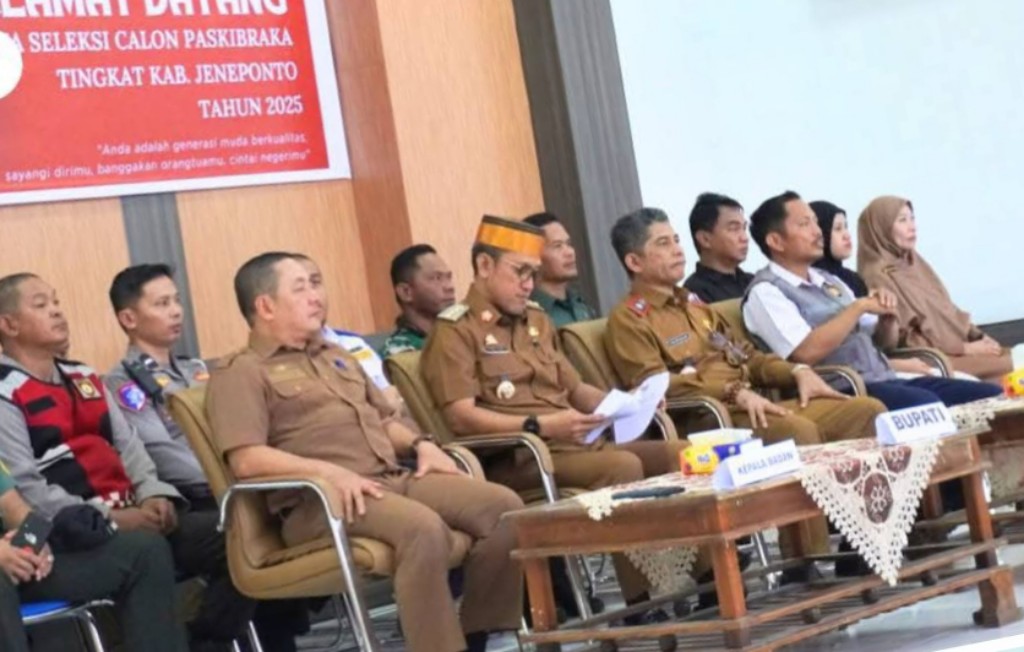 Bupati Jeneponto Paris Yasir Buka Seleksi Paskibraka 2025, Ini Penegasannya
