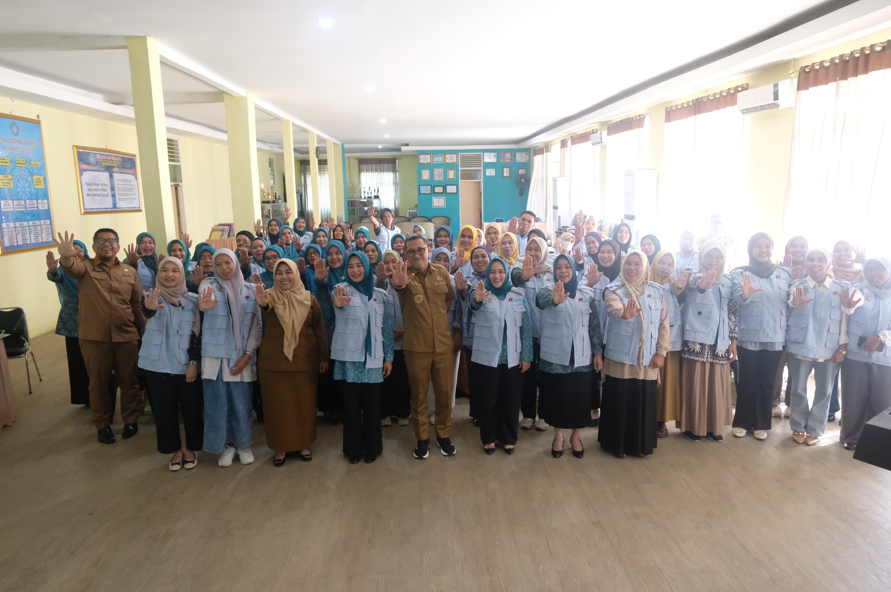 Wujudkan Program ASS, TP PKK Jeneponto Jemput Tenaga Pendamping Gizi Desa dan Kelurahan
