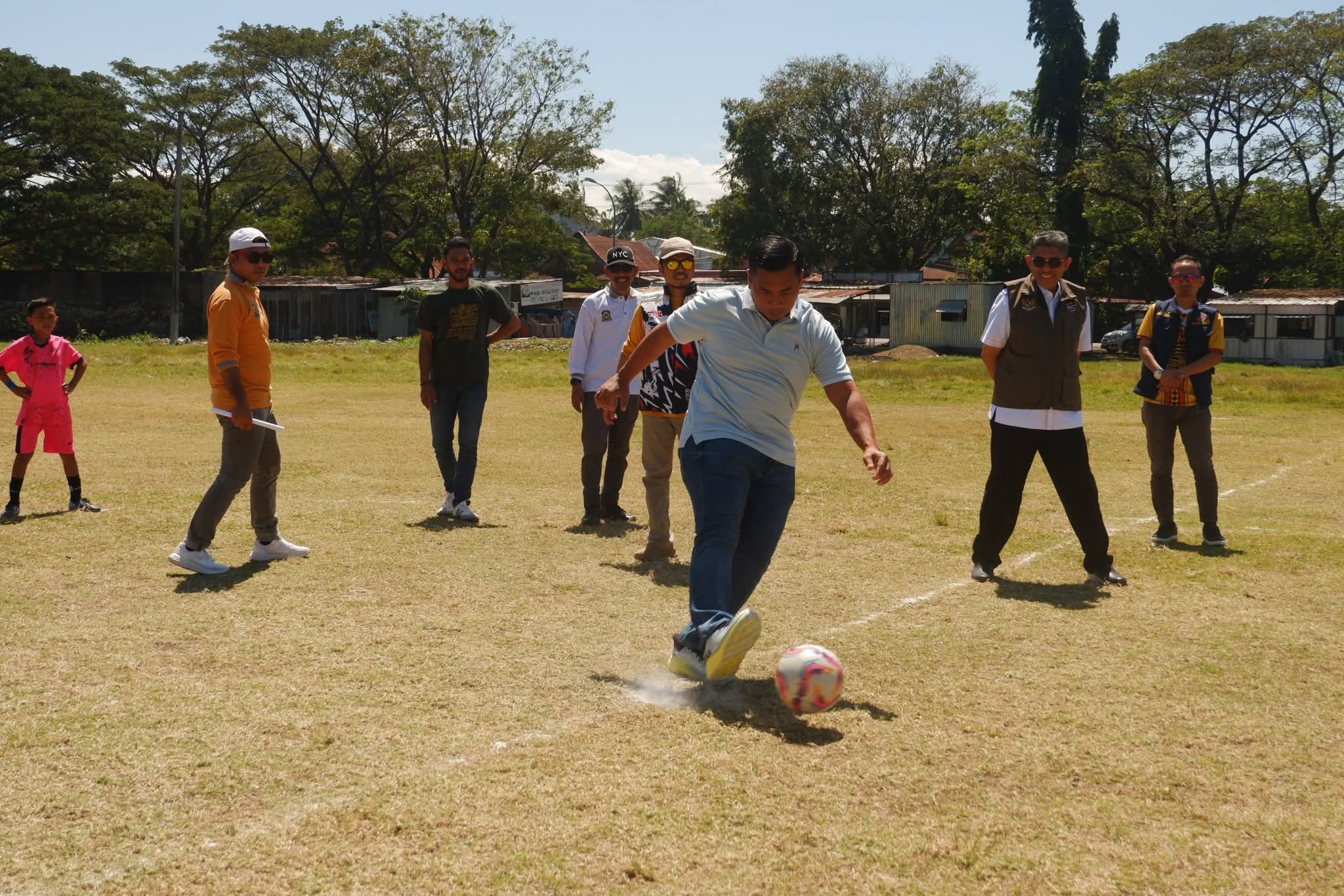 Dandim 1425 Jeneponto Hadiri Pembukaan Liga Pelajar Usia Dini Bupati Cup I