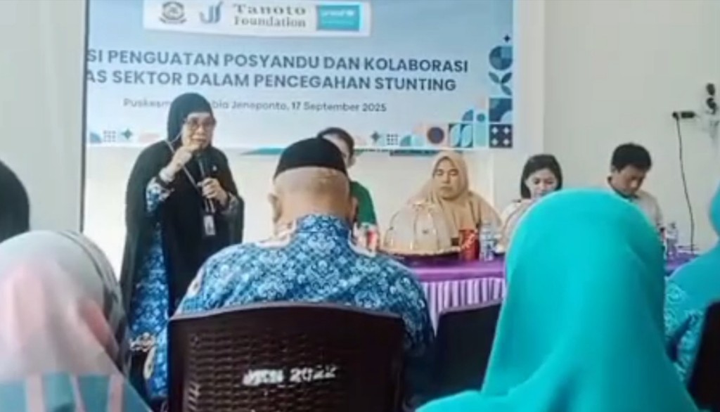 UNICEF, Tanoto Foundation, dan Pemerintah Sulsel Tinjau Program Gizi di PKM Rumbia