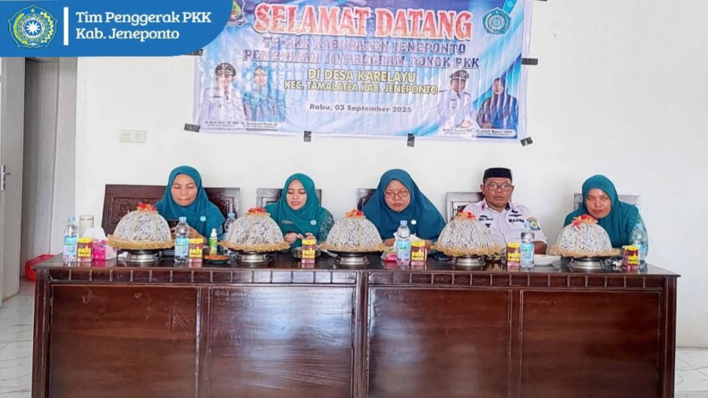TP PKK Jeneponto Gencarkan Pembinaan 10 Program Pokok PKK di Kecamatan Bontoramba dan Tamalatea