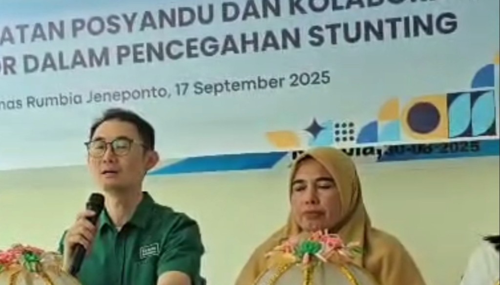 UNICEF, Tanoto Foundation, dan Pemerintah Sulsel Tinjau Program Gizi di PKM Rumbia