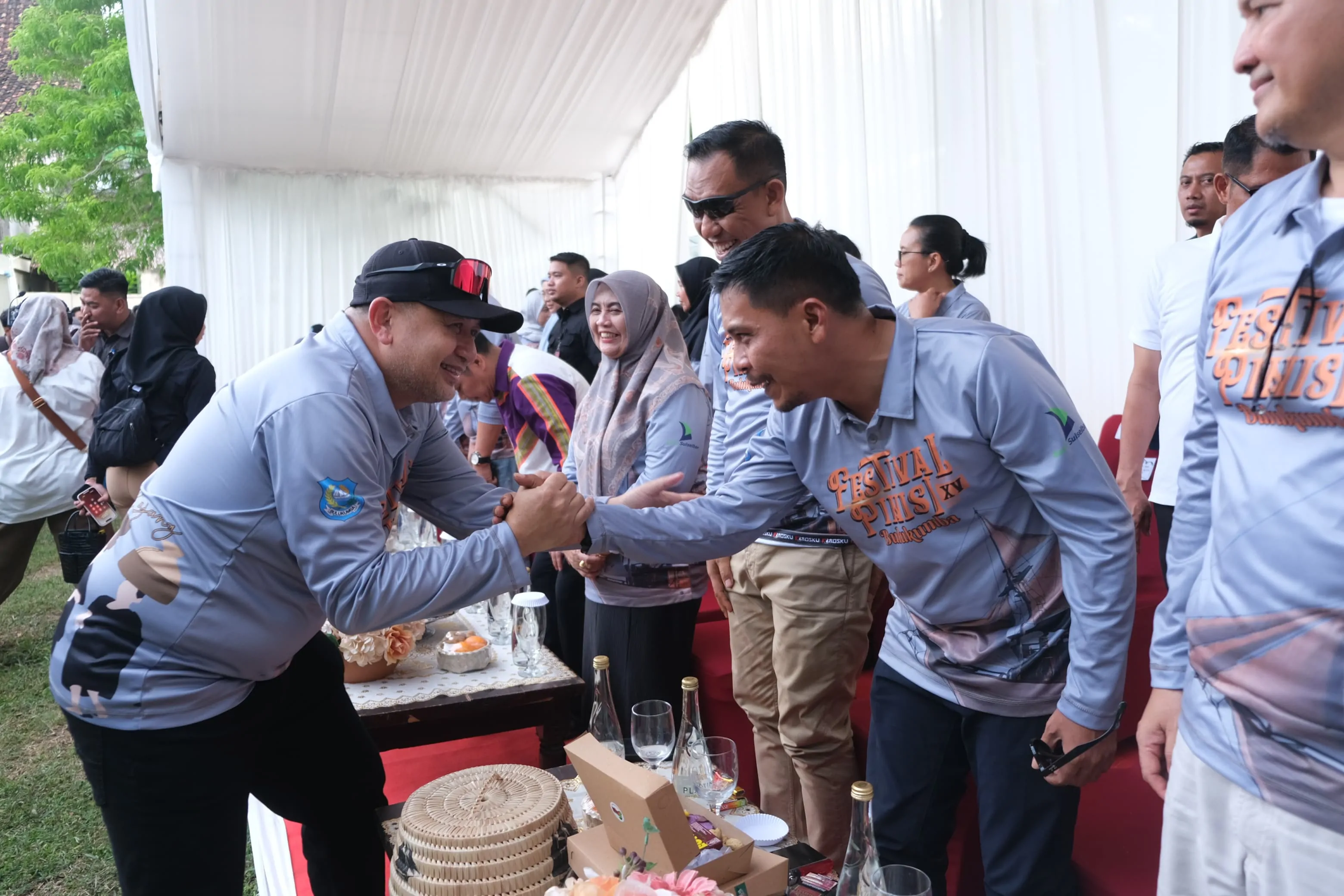 Wakil Bupati Jeneponto Hadiri Festival Phinisi XV 2025 di Pantai Mandala Ria Bulukumba