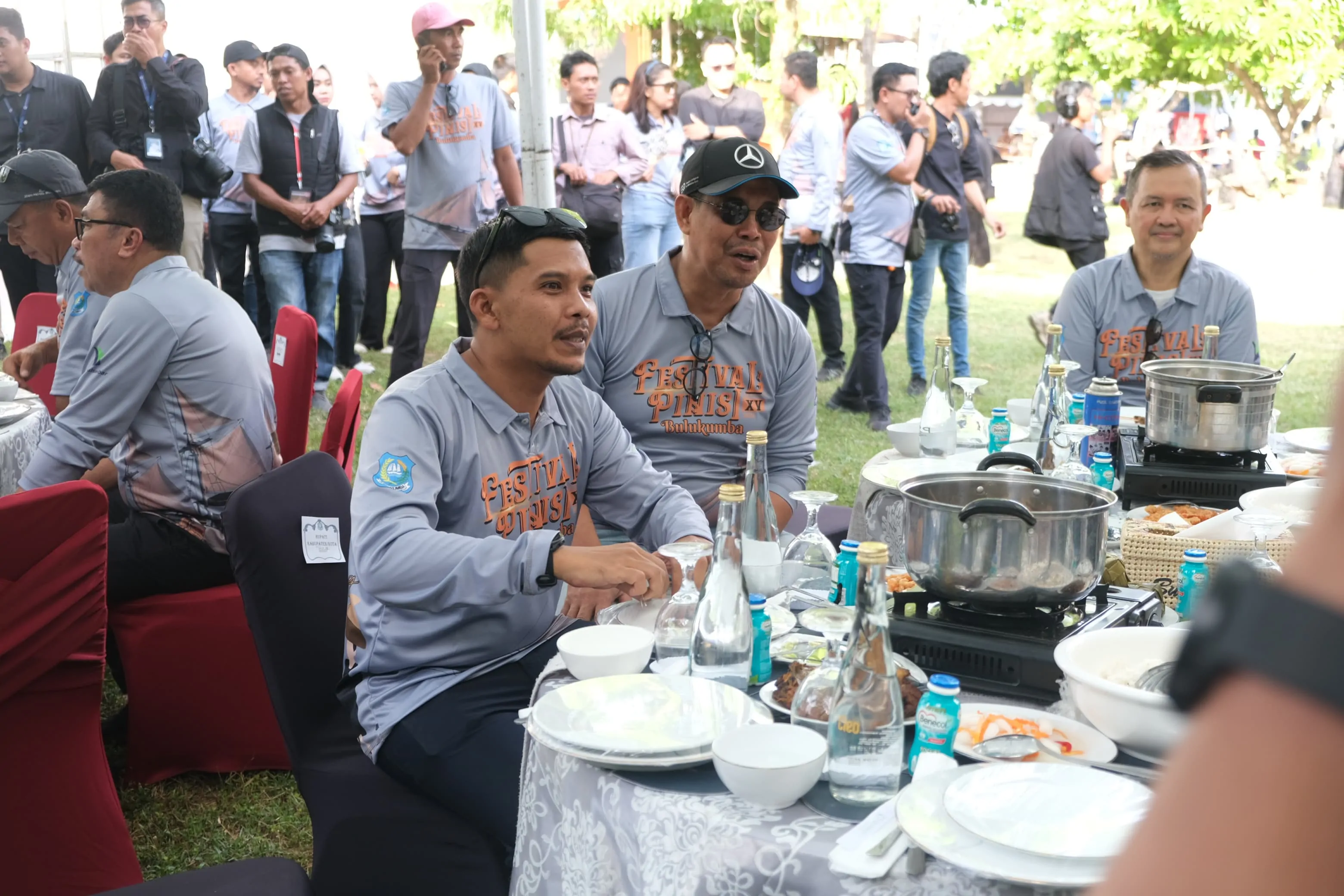 Wakil Bupati Jeneponto Hadiri Festival Phinisi XV 2025 di Pantai Mandala Ria Bulukumba