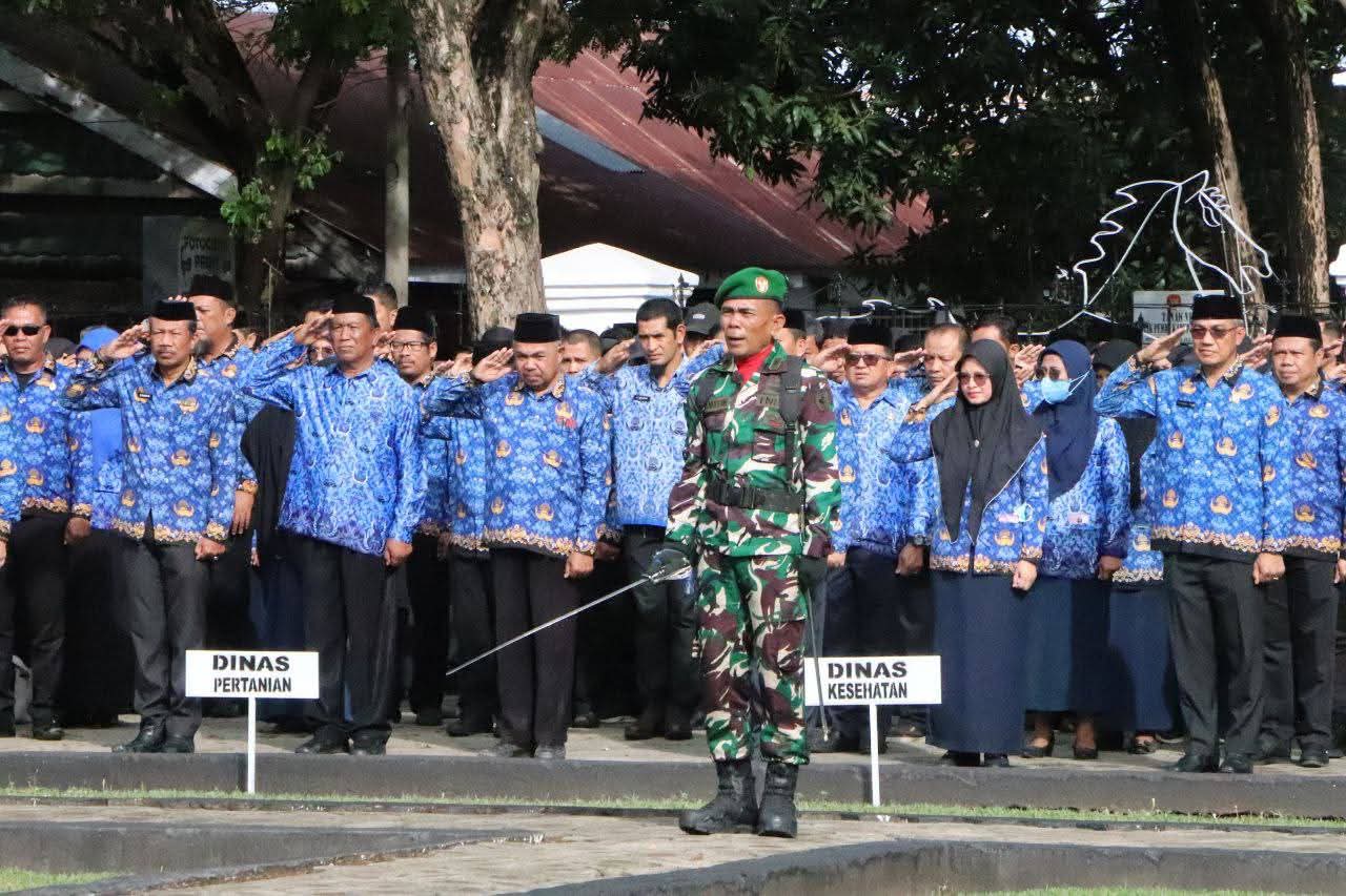 Upacara Peringatan Hari Pahlawan Nasional, Dandim 1425 Jeneponto Harap Generasi Muda Melanjutkan Perjuangan