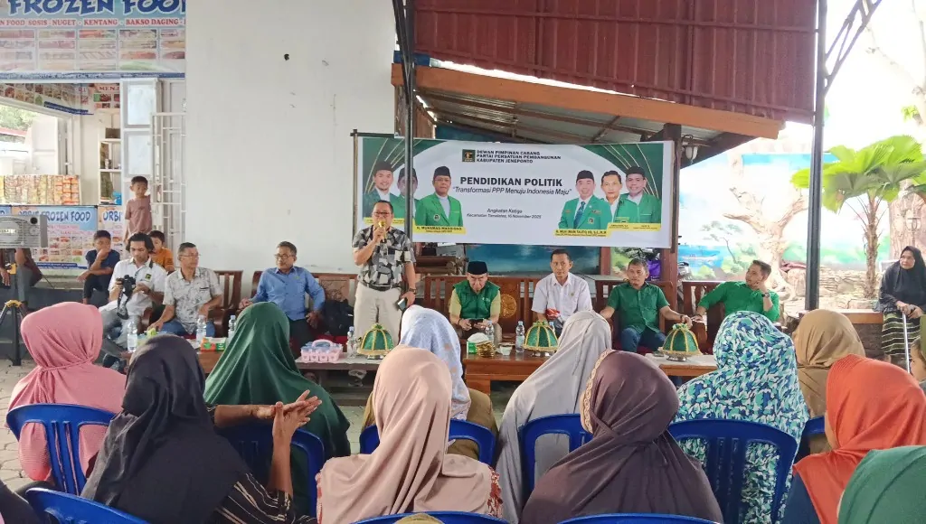 DPC PPP Jeneponto Gelar Pendidikan Politik, Dorong Masyarakat Lebih Melek Politik Menuju Pemilu