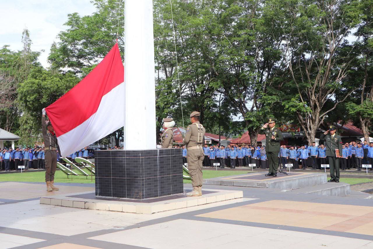 Upacara Peringatan Hari Pahlawan Nasional, Dandim 1425 Jeneponto Harap Generasi Muda Melanjutkan Perjuangan