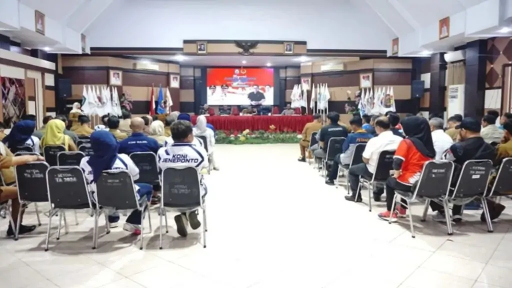 MUSKORKAB Luar Biasa KONI Jeneponto, Komitmen Lahirkan Kepengurusan Solid dan Profesional