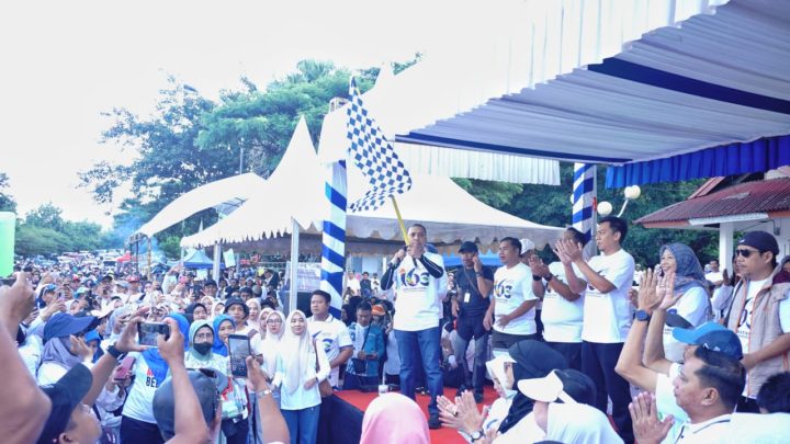 Langkah Bersama, Ribuan Warga Satukan Hati Ikuti Jalan Santai Rayakan Hari Jadi Jeneponto ke-163