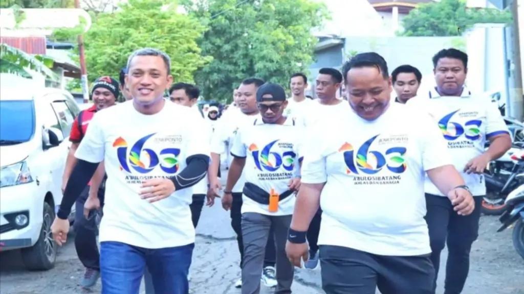 Langkah Bersama, Ribuan Warga Satukan Hati Ikuti Jalan Santai Rayakan Hari Jadi Jeneponto ke-163