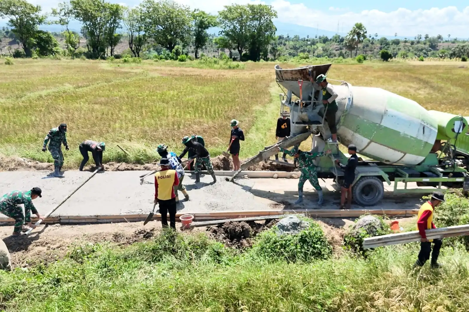 Bentang Harapan Jalan Penghubung Arpal-Camba-camba Mulai Berwujud Nyata Jadi Jembatan Kemajuan Antar Desa