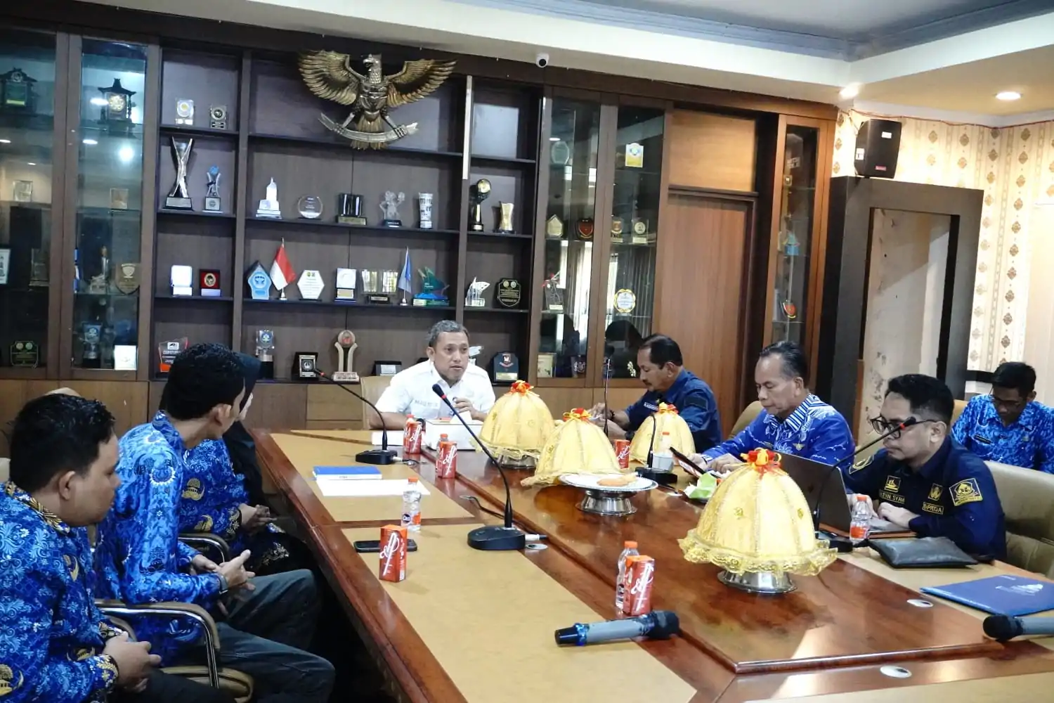 Bupati Jeneponto Ikuti Rapat Daring Evaluasi Penuntasan TBC, Sinergi Lintas Sektor Jadi Kunci