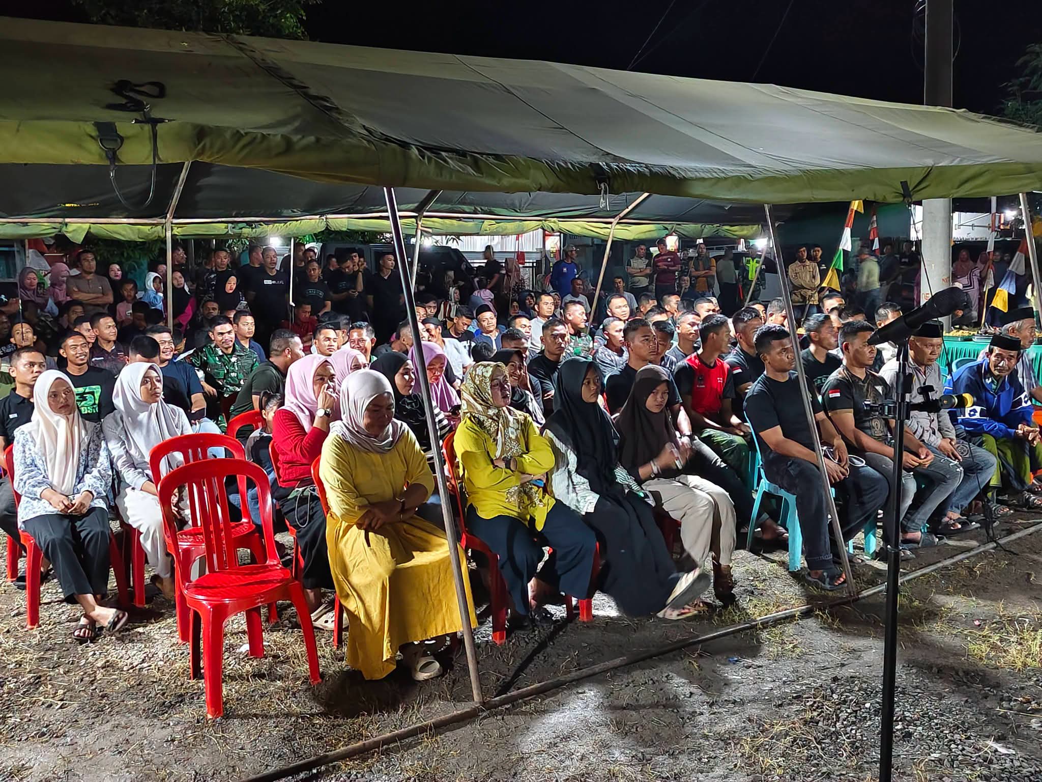 Hangat dalam Kebersamaan, Satgas TMMD Kodim 1425 Jeneponto dan Warga Arpal Pererat Silaturahmi