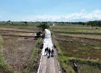 Progres Pembangunan Jalan TMMD Ke-128 Capai 500 Meter, Kualitas Tetap Jadi Prioritas Progres Pembangunan Jalan