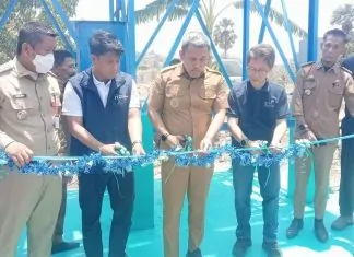 Bupati Jeneponto Resmikan Sarana Air Bersih Program PLN SEJUK di Desa Allu Tarowang Bupati Jeneponto
